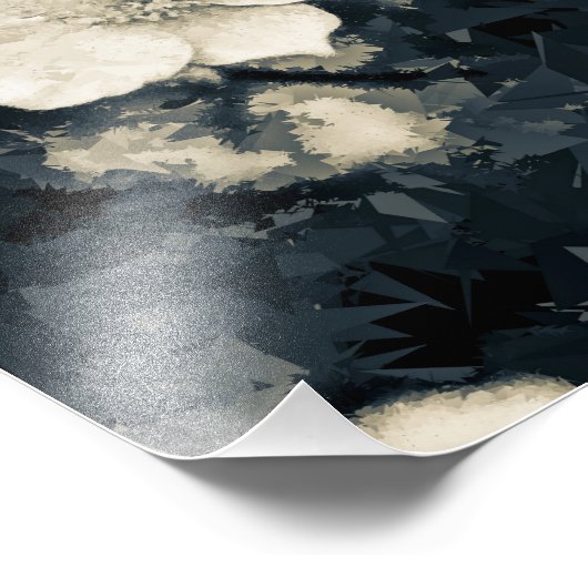 Anemon Fotodruck (Ecke)