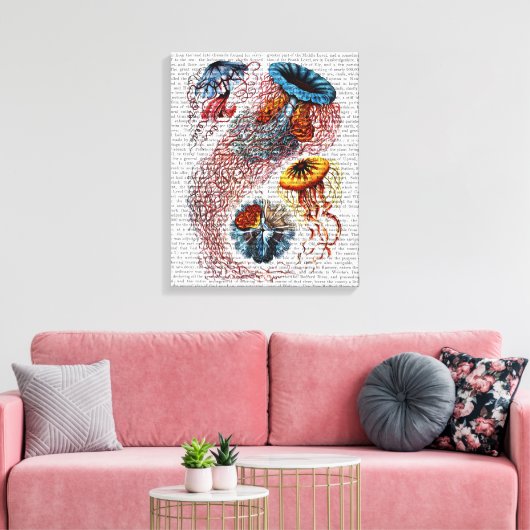 Anemon Leinwanddruck (Insitu (Wohnzimmer))