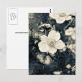 Anemon Postkarte (Vorne/Hinten)