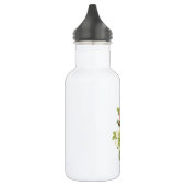 Anemon, Rose, Clematie von Redouté Trinkflasche (Links)