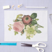 Anemon, Rose, Clematis Seidenpapier (Handwerk)