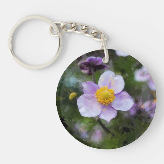 Anemon Schlüsselanhänger (Vorderseite)