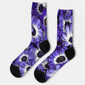 Anemon Socken (Linkes Detail)