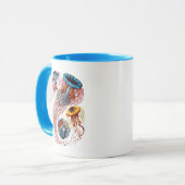 Anemon Tasse (Vorderseite Links)