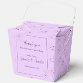 *Anemone auf Light Lilac~ Geschenkschachtel (Vorderseite)