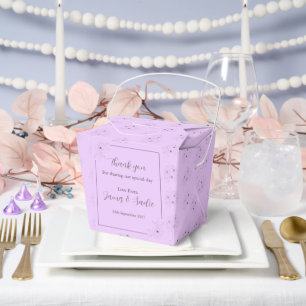 *Anemone auf Light Lilac~ Geschenkschachtel