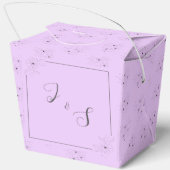*Anemone auf Light Lilac~ Geschenkschachtel (Rückseite)