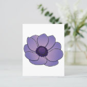Anemone-Blume (Stehend Vorderseite)