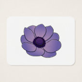 Anemone-Blume (Rückseite)