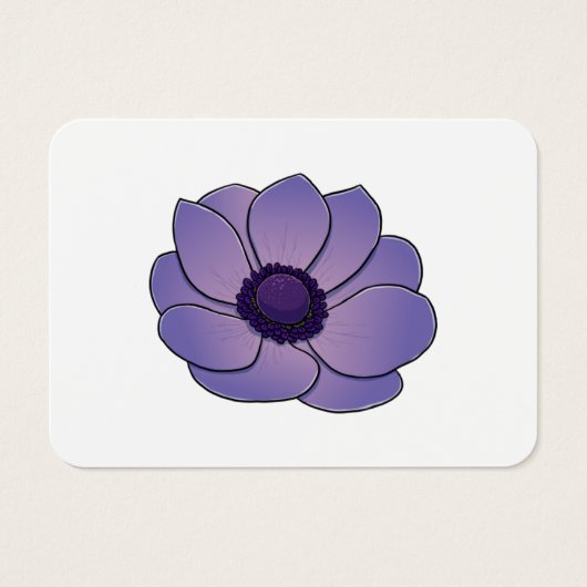 Anemone-Blume (Vorderseite)