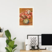 Anemone-Blume im Vase Auguste Renoir Poster (Heimbüro)