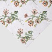 Anemone Blume Pattern Seidenpapier (Ausschnitt)