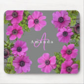 Anemone Blume - Personalisiert Mousepad (Vorne)