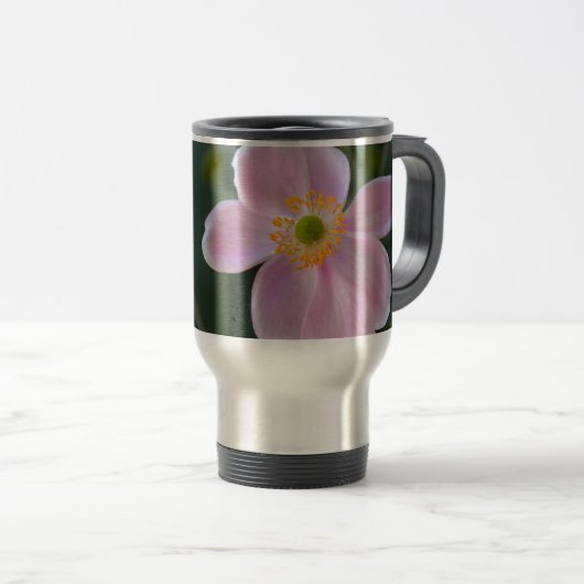 Anemone-Blume Reisebecher (VorderseiteRechts)