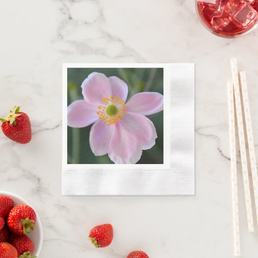 Anemone-Blume Serviette (Beispiel)