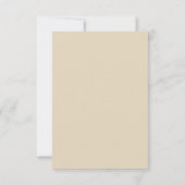 Anemone Blush Pink neutrale Blume Hochzeit RSVP (Rückseite)