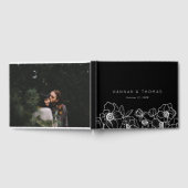 Anemone Bouquet Wedding Gästebuch (Voll)