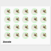 Anemone Brautparty Sticker (Blatt)