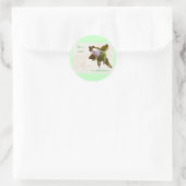 Anemone Brautparty Sticker (Tasche)