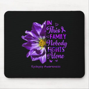 Anemone Epilepsy Awareness Kostüme Niemand kämpft Mousepad