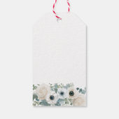 Anemone Eukalyptus cross Religious Vielen Dank Geschenkanhänger (Rückseite)