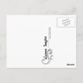 Anemone Fische Postkarte (Rückseite)