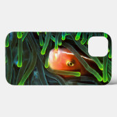 Anemone Fish Hiding In Anemone, Mosambik Case-Mate iPhone Hülle (Rückseite (Horizontal))