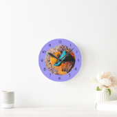 Anemone Fish NumberRound Wall Clock Runde Wanduhr (Zuhause)
