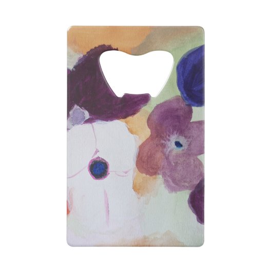 Anemone Frühlingsblumen Flaschenöffner (Vorderseite)