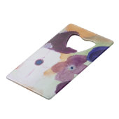 Anemone Frühlingsblumen Flaschenöffner (Rückseite Schrägansicht)