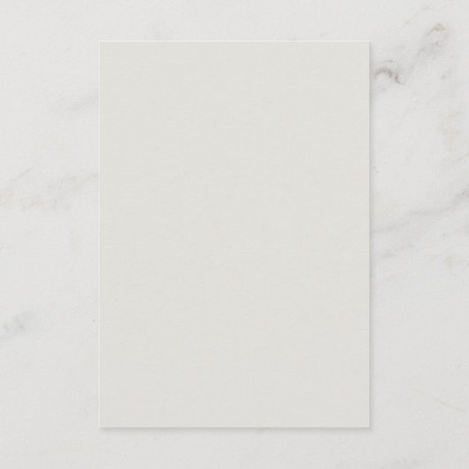 Anemone (gestrichen) - Empfang-Karte Begleitkarte (Rückseite)