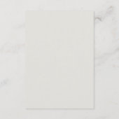 Anemone (gestrichen) - Informationskarte Begleitkarte (Rückseite)