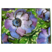 Anemone Gift Bag - Groß, Matte Große Geschenktüte (Rückseite)