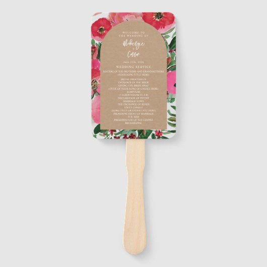 Anemone Highlights Fächer (Vorderseite)