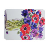 Anemone in einem Glaskrug 2007 Magnet (Horizontal)
