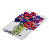 Anemone in einem Glass Jug Magnet (Linke Seite)