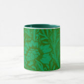 Anemone in Forest Green, ein William Morris-Muster Tasse (Zentrum)
