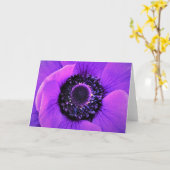 Anemone, Karte (Gelbe Blume)