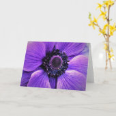 Anemone, Karte (Gelbe Blume)