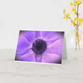 Anemone, Karte (Gelbe Blume)