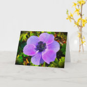Anemone, Karte (Gelbe Blume)
