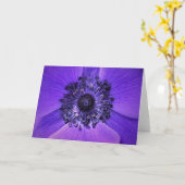 Anemone, Karte (Gelbe Blume)