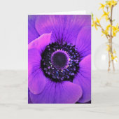 Anemone, Karte (Gelbe Blume)