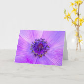 Anemone, Karte (Gelbe Blume)