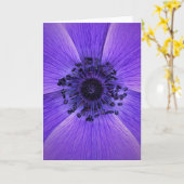 Anemone, Karte (Gelbe Blume)