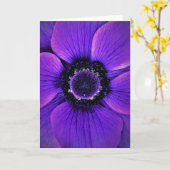 Anemone, Karte (Gelbe Blume)