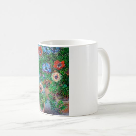 Anemone, Monet Kaffeetasse (VorderseiteRechts)