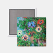 Anemone, Monet Magnet (Vorderseite/Rückseite)