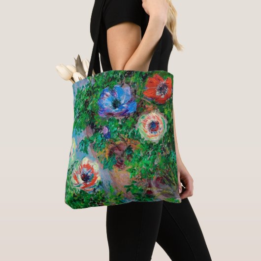 Anemone, Monet Tasche (Von Nahem)