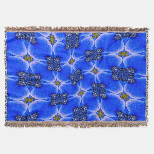 Anemone Muster Decke (Vorderseite)